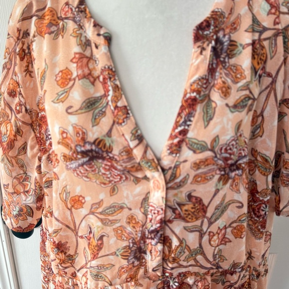 Torrid Lexie Blouse Babydoll Chiffon Blouse Size 2 - Picture 3 of 13
